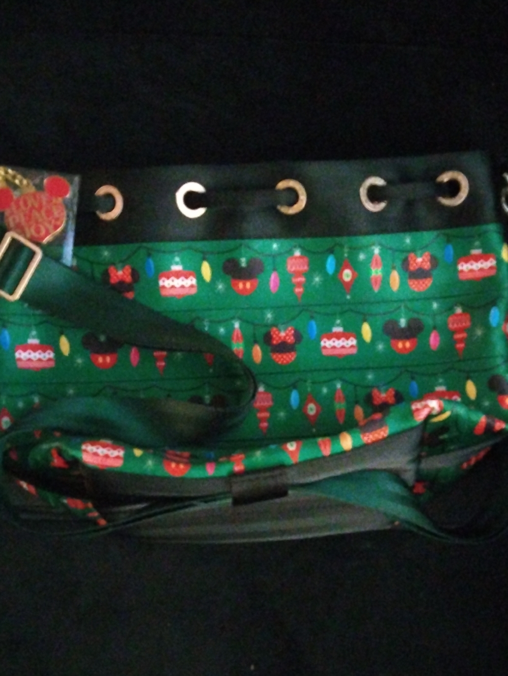 Disney Harveys Green and Black HolidayTote